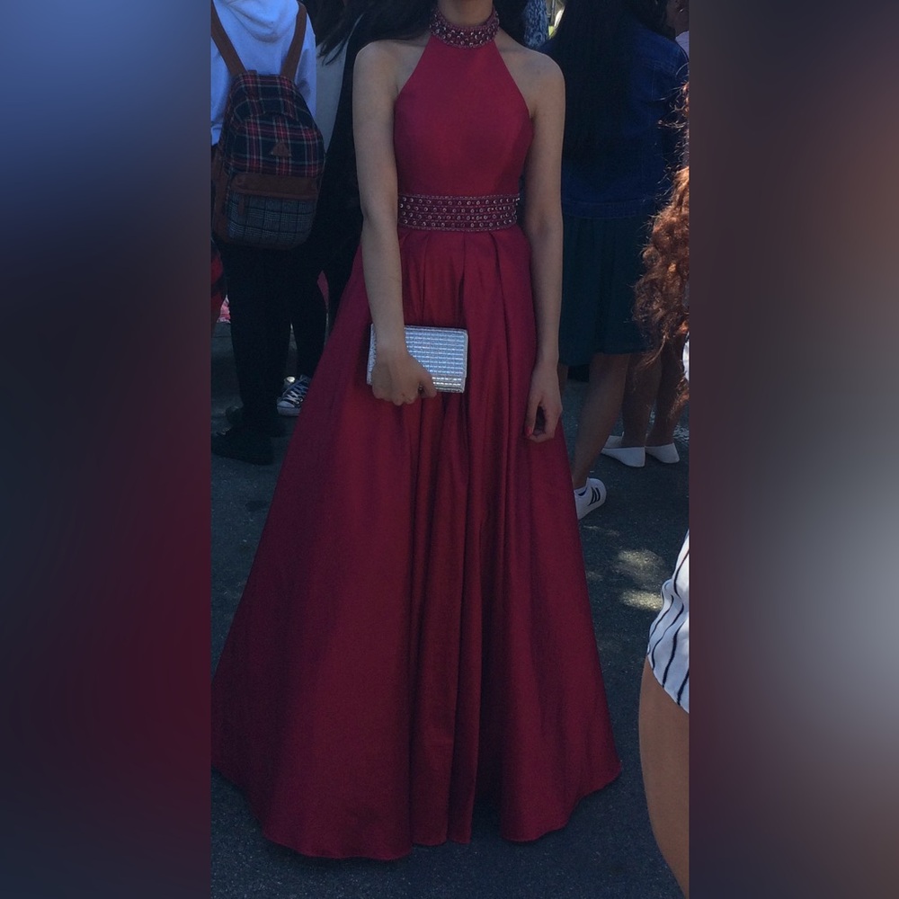 Designer Prom Dress - Picture 2 of 3